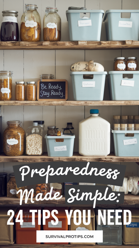 preparedness tips for everyday life