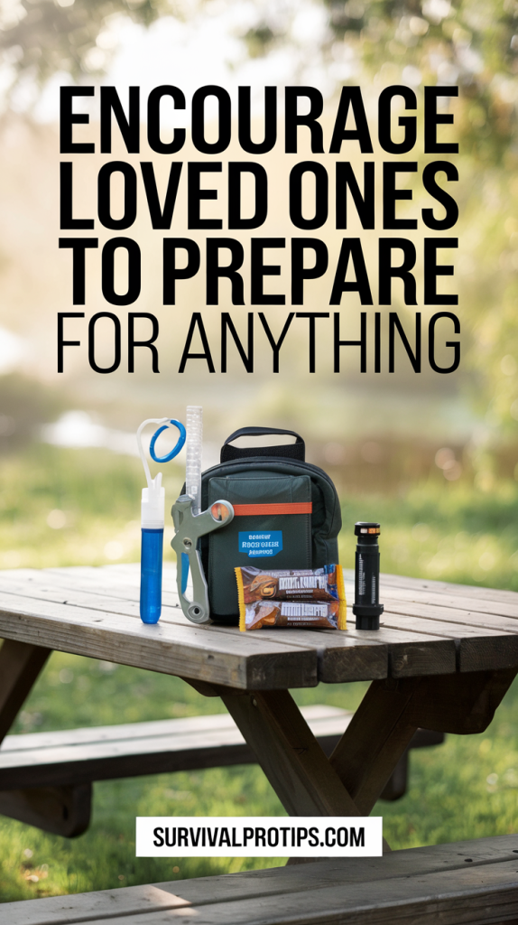 how to help loved ones get into prepping