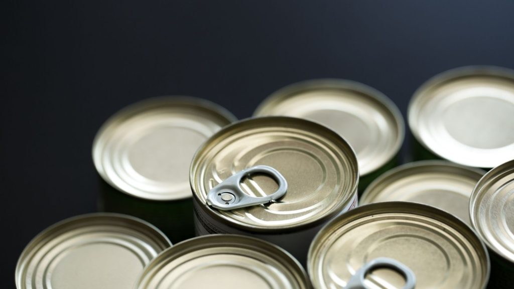 tinned foods