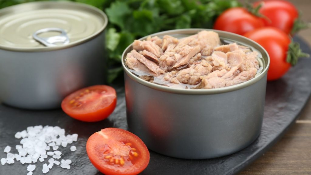 Tinned tuna
