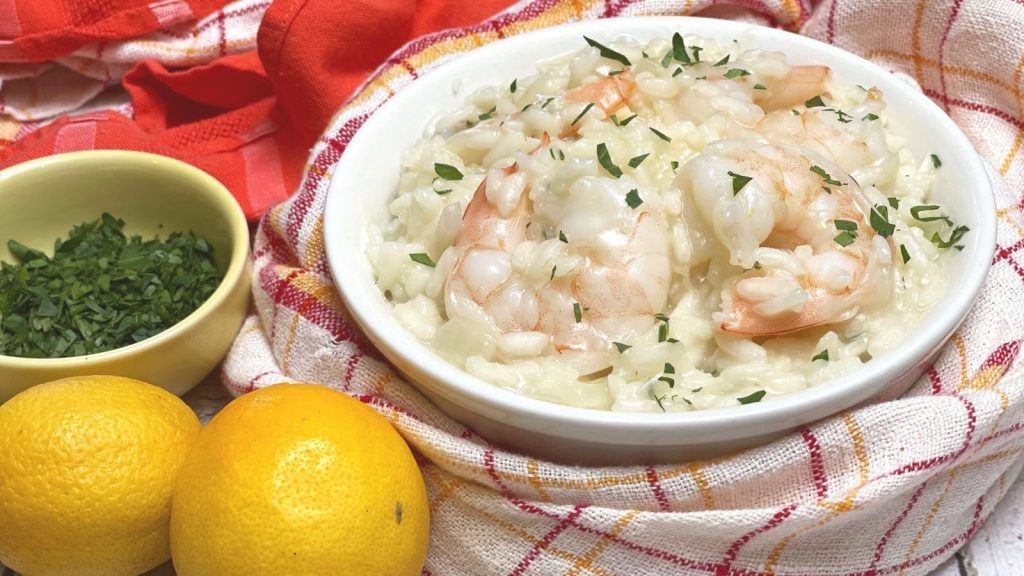 Venetian Risotto with Prawns