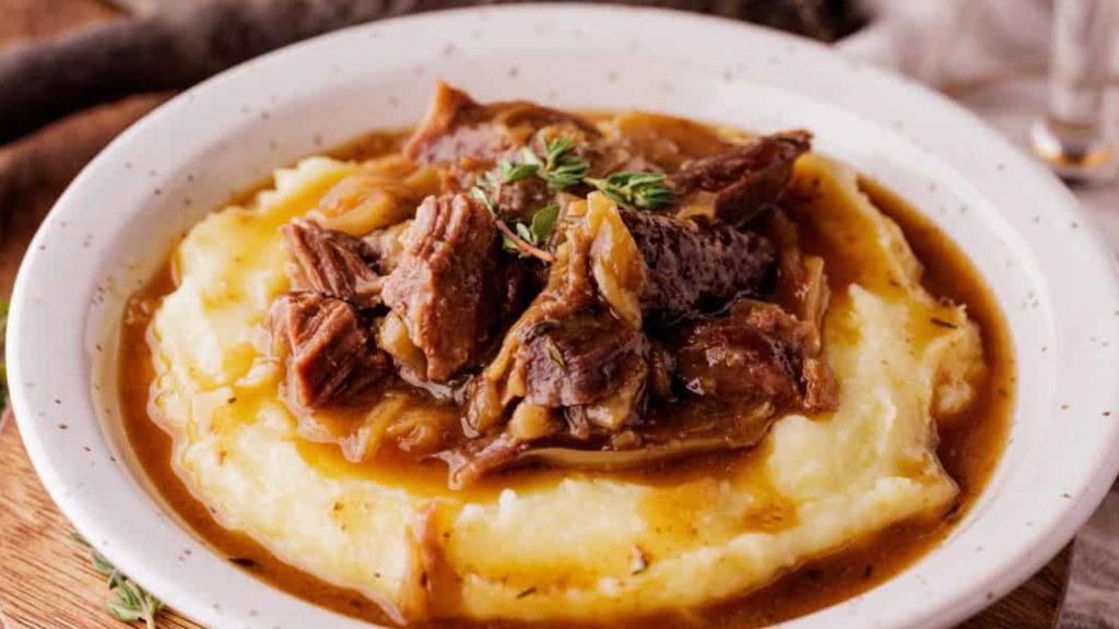 French Onion Antelope Shanks