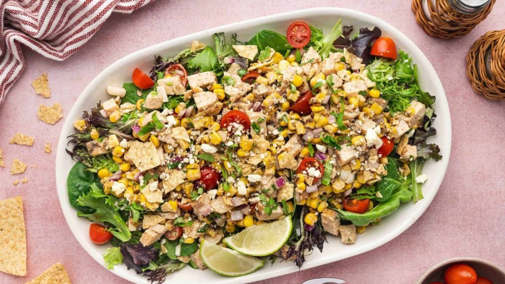 Mexican Street Corn Chicken Salad