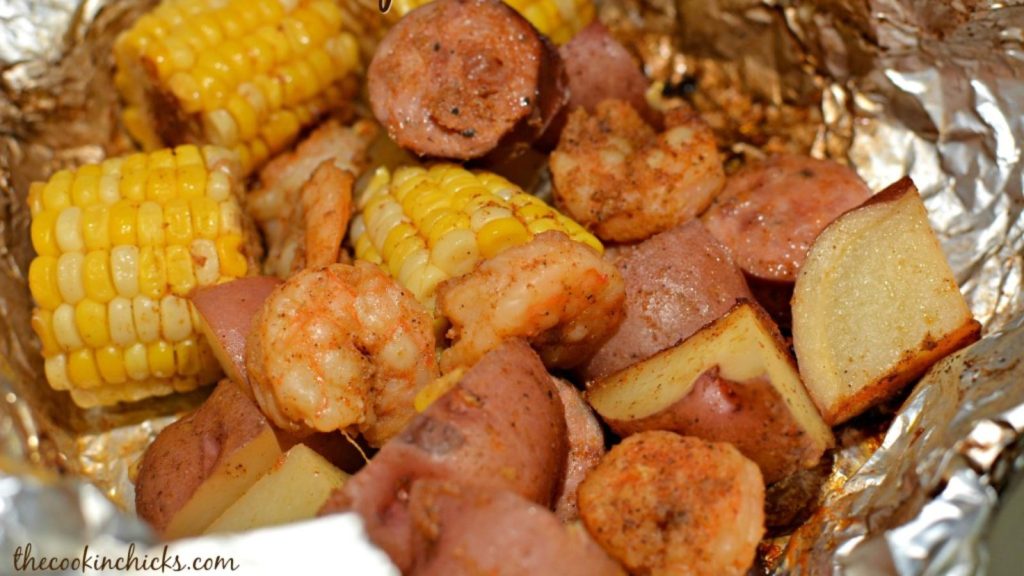 Shrimp Foil Packets