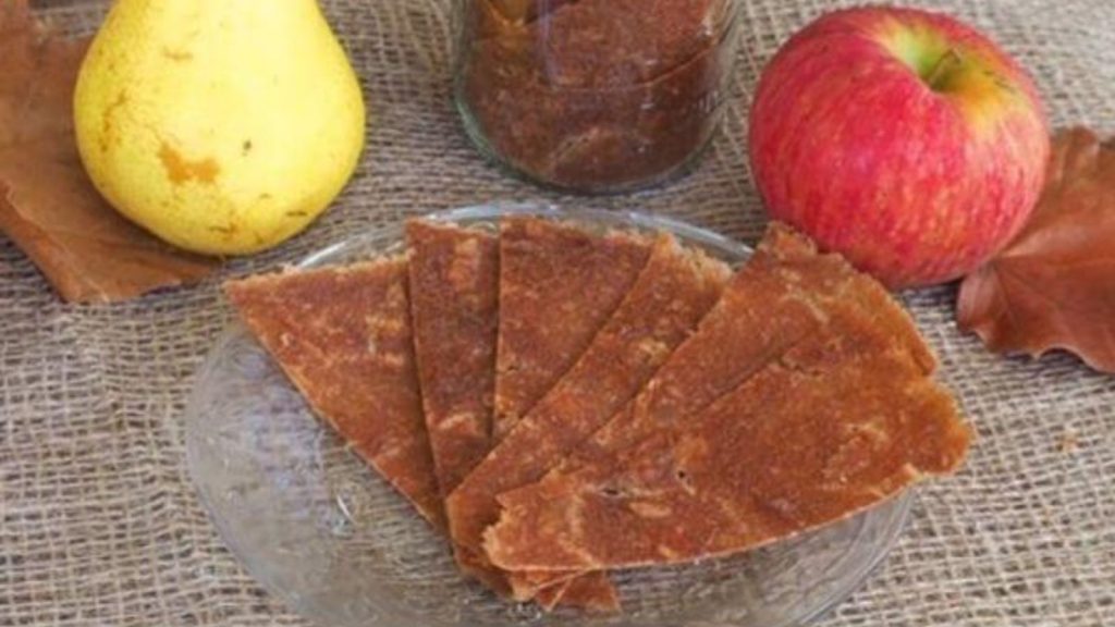Apple Pear Fruit Leather